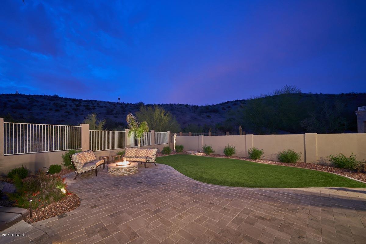 814 East Desert Trumpet Road Phoenix, AZ 85048 - Photo 58 of 83 Night Extended Patio-Grassy Area