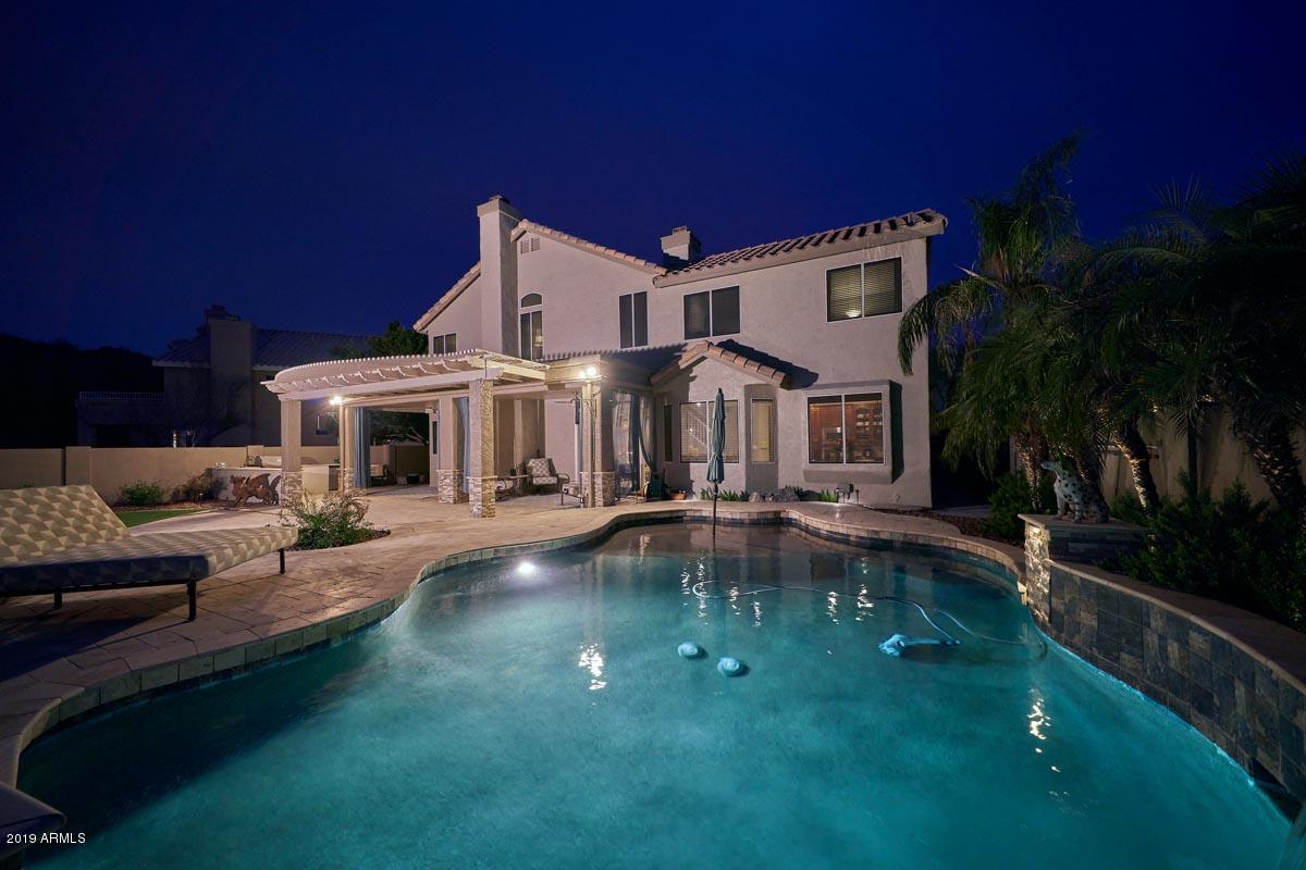 814 East Desert Trumpet Road Phoenix, AZ 85048 - Photo 60 of 83 Night Pool3