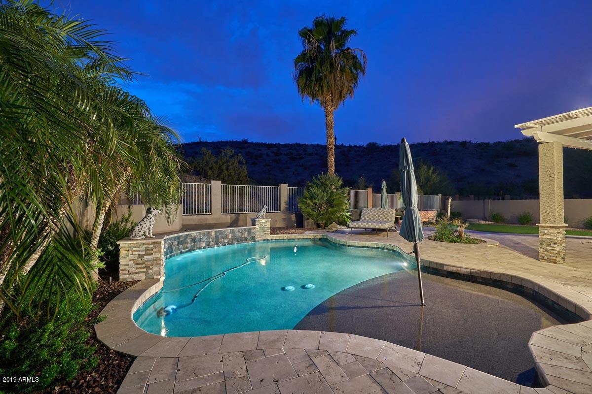814 East Desert Trumpet Road Phoenix, AZ 85048 - Photo 61 of 83 Night Pool2