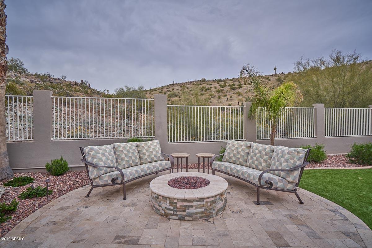 814 East Desert Trumpet Road Phoenix, AZ 85048 - Photo 72 of 83 Backyard-Fire Pit
