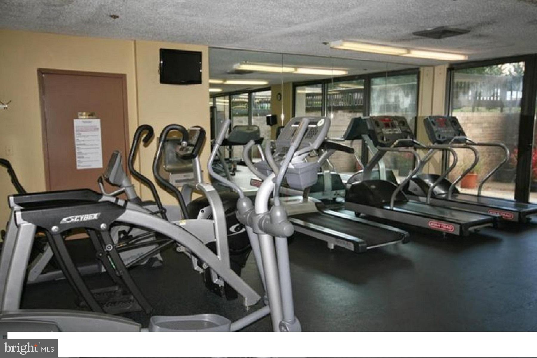 5505 Seminary Road, Unit 103N Falls Church, VA 22041 - Photo 45 of 59 a view of a room with gym equipment