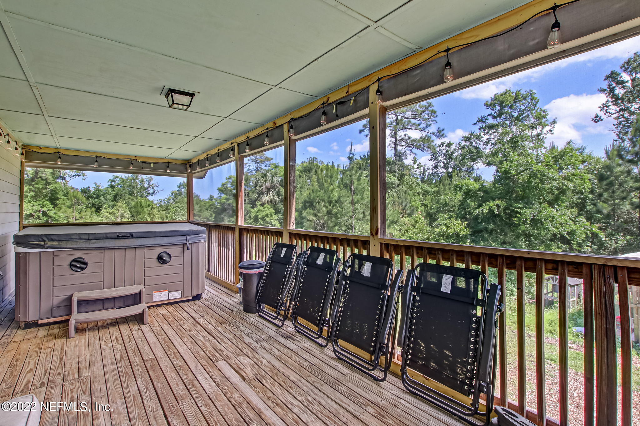 75004 Edwards Road Yulee, FL 32097 - Photo 30 of 62 a view of a balcony with wooden floor