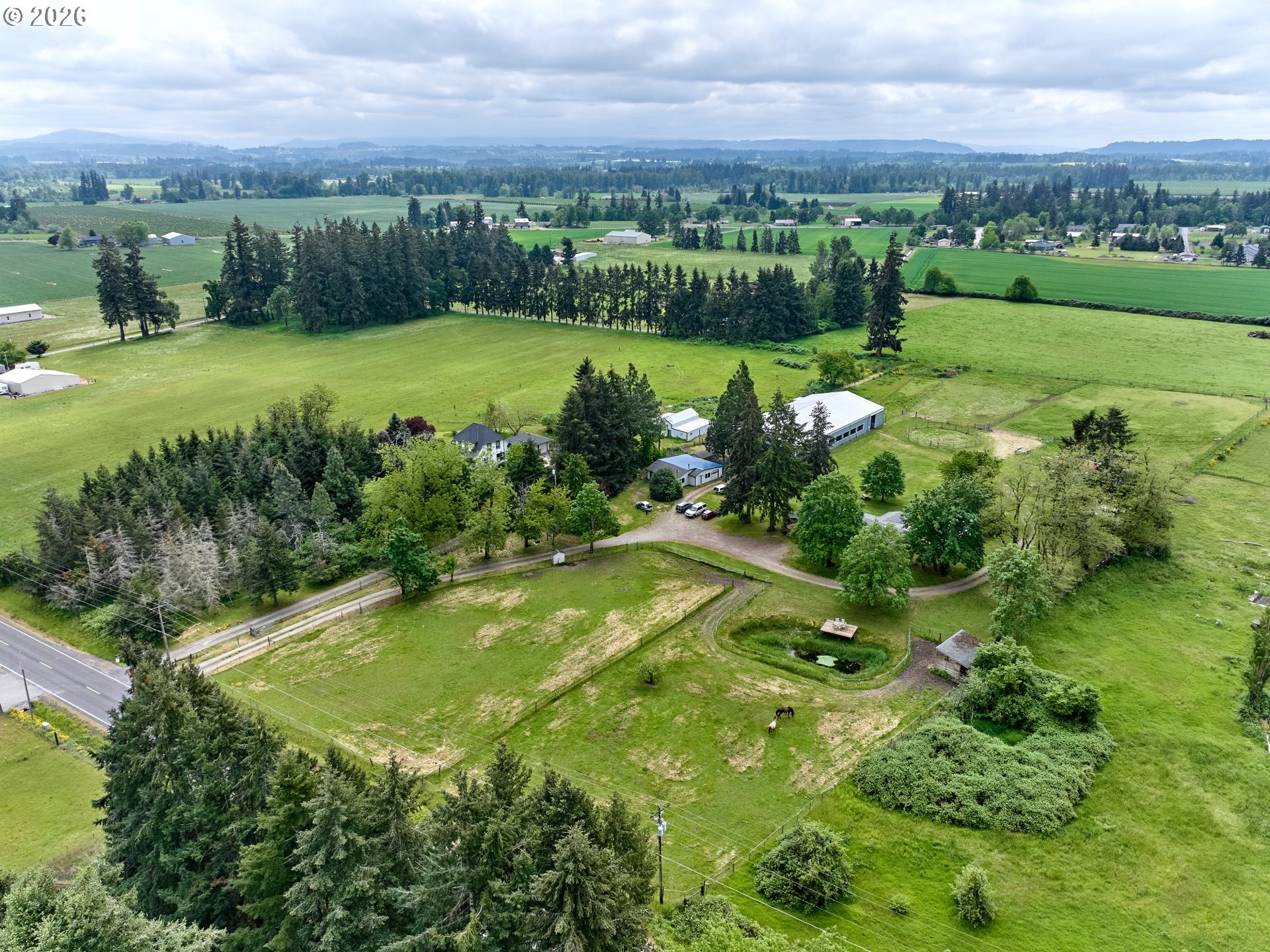 12175 West Stayton Road Southeast Aumsville, OR 97325 - Photo 48 of 48 a view of a golf course with a garden