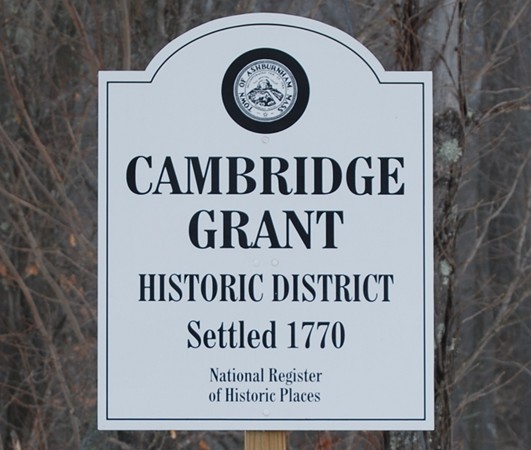 269 Russell Hill Road Ashburnham, MA 01430 - Photo 25 of 25 a view of a sign of a park that has a large mirror on a wall