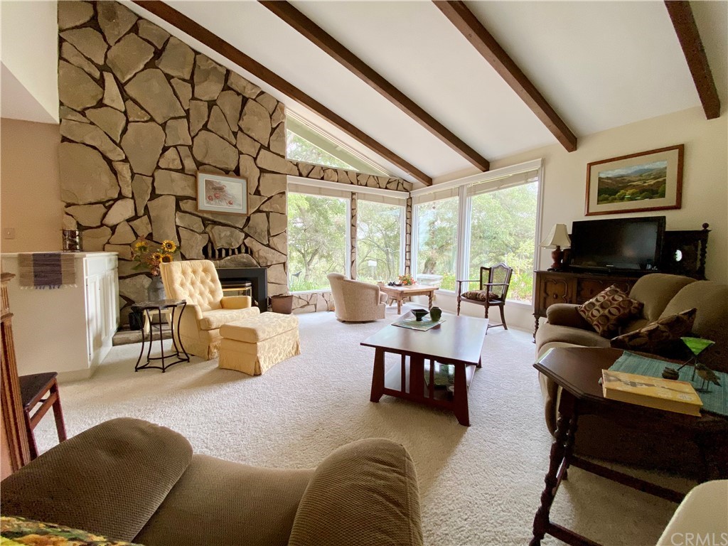 7605 San Gregorio Road Atascadero, CA 93422 - Photo 6 of 22 a living room with furniture and a flat screen tv