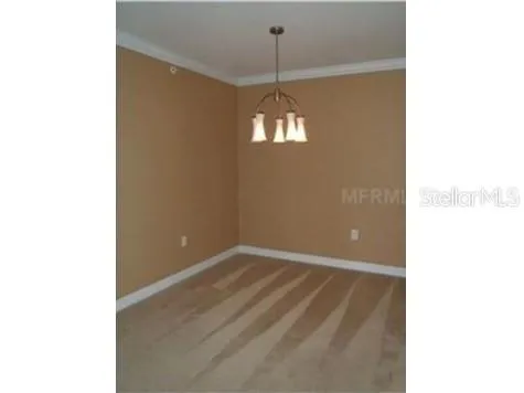 a view of a livingroom with a window