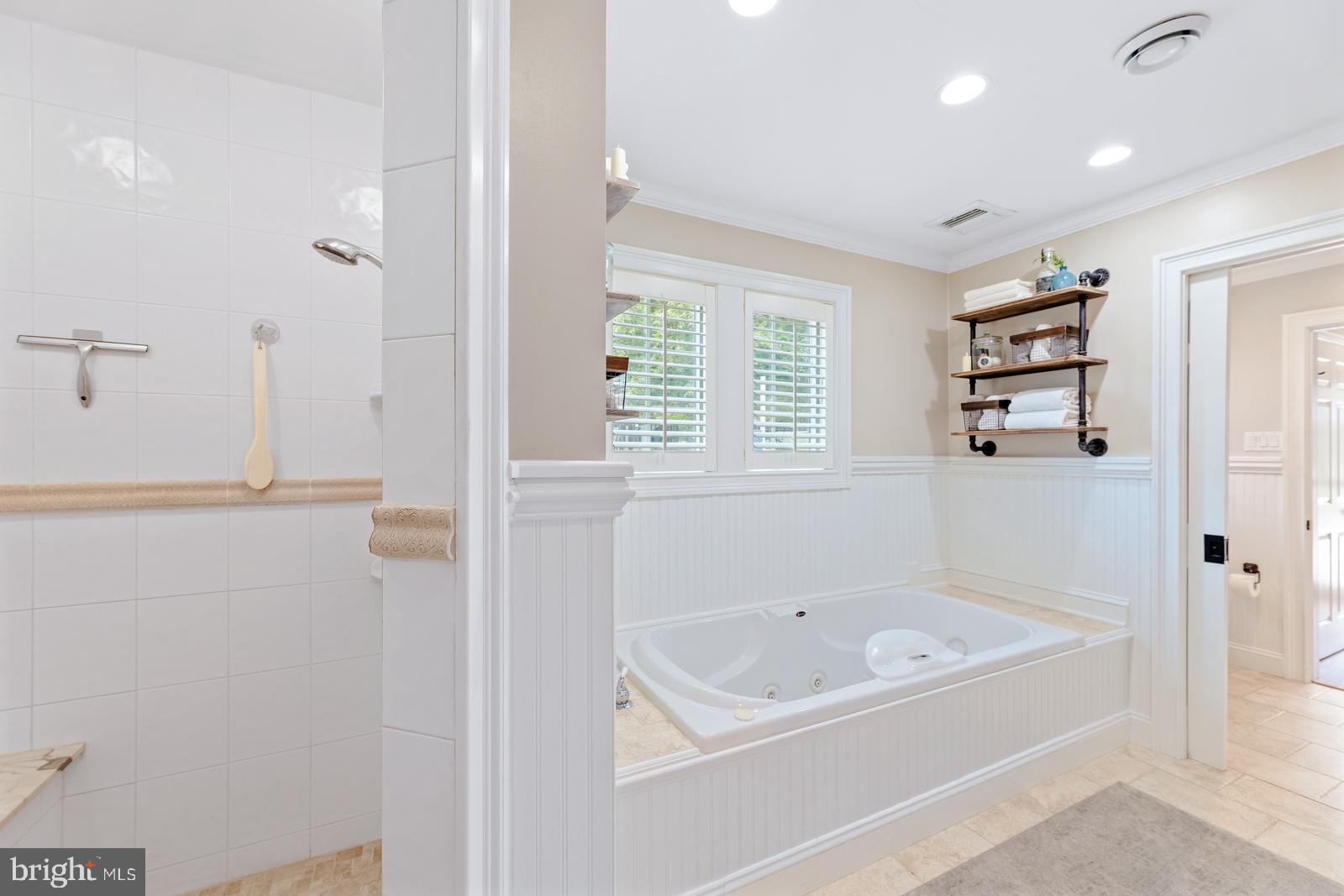 517 Georgian Road Glenside, PA 19038 - Photo 29 of 80 Serene spa-like bathroom retreat.