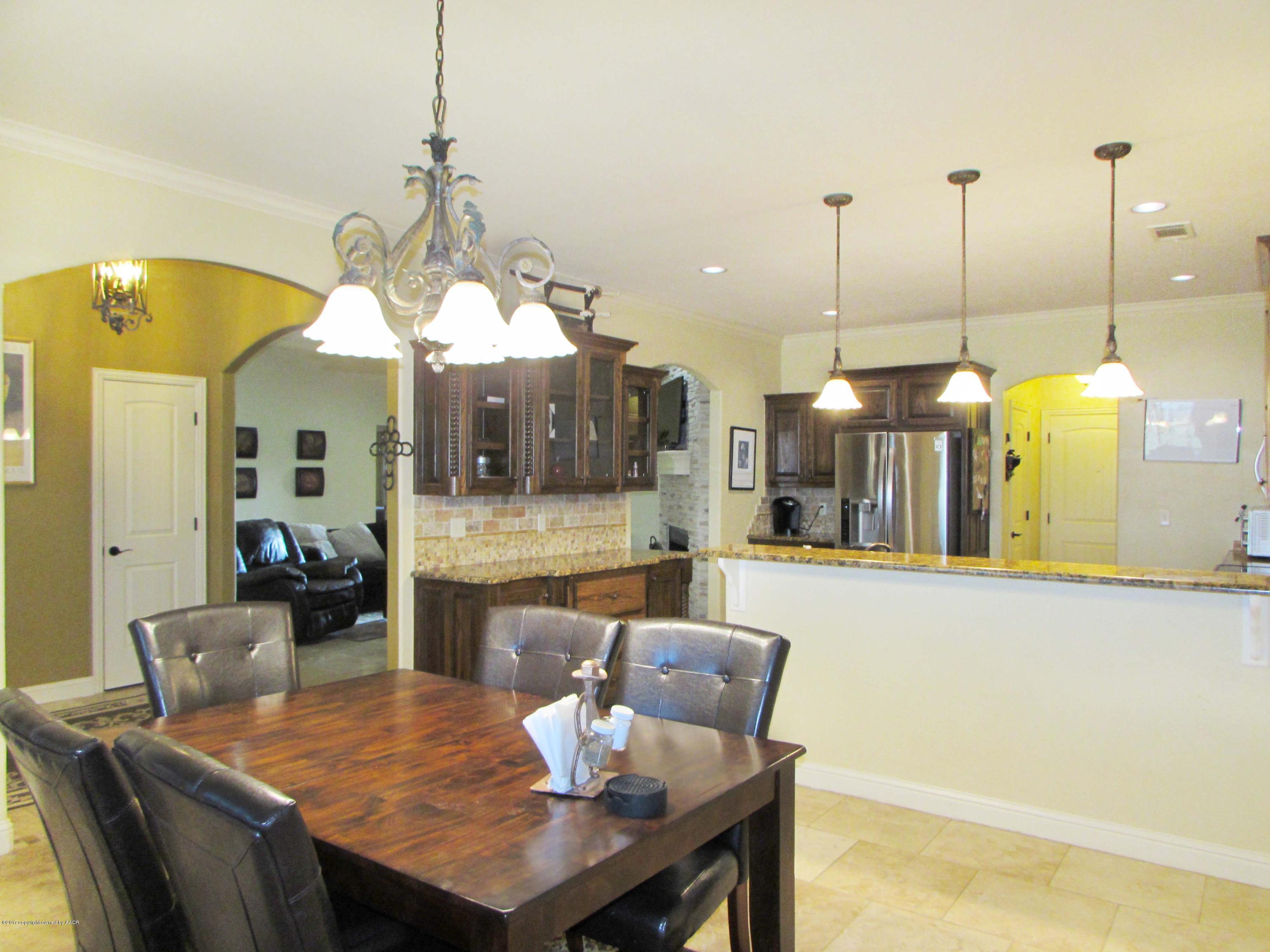 16801 Dove Prairie Road Canyon, TX 79015 - Photo 5 of 25 05 Dining Room to Kitchen