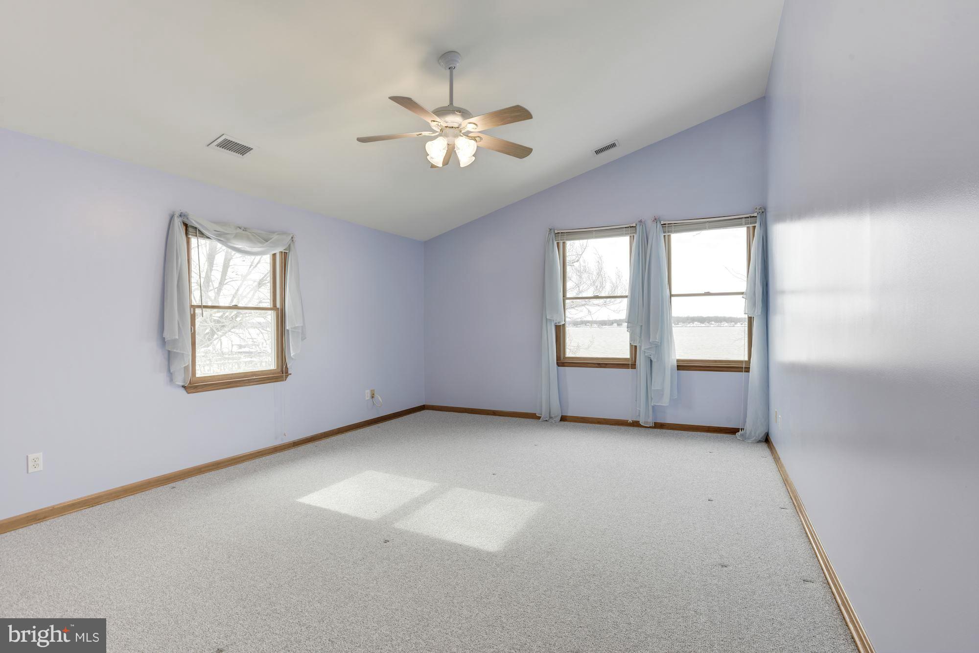 1426 Galena Road Baltimore, MD 21221 - Photo 22 of 30 Bedroom 3 is upstairs. Water front. Water view.