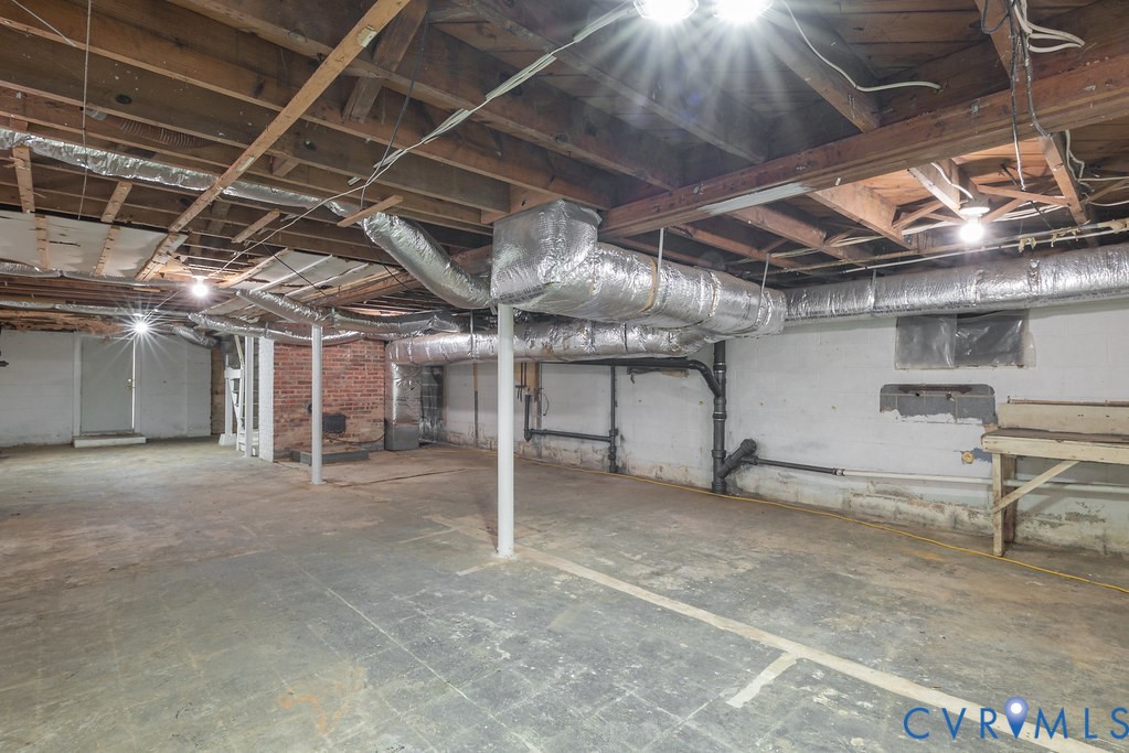 1715 West City Point Road Hopewell, VA 23860 - Photo 18 of 22 a view of empty room with wooden ceiling