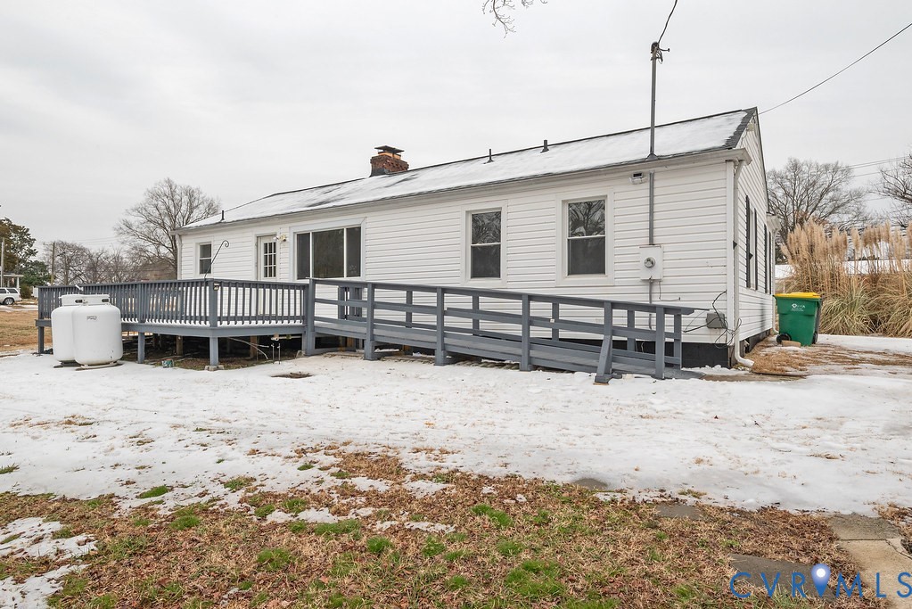1715 West City Point Road Hopewell, VA 23860 - Photo 22 of 22 a view of a house with wooden fence