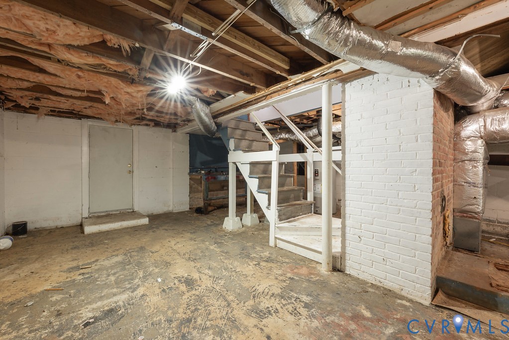 1715 West City Point Road Hopewell, VA 23860 - Photo 22 of 30 a view of under construction room and staircase