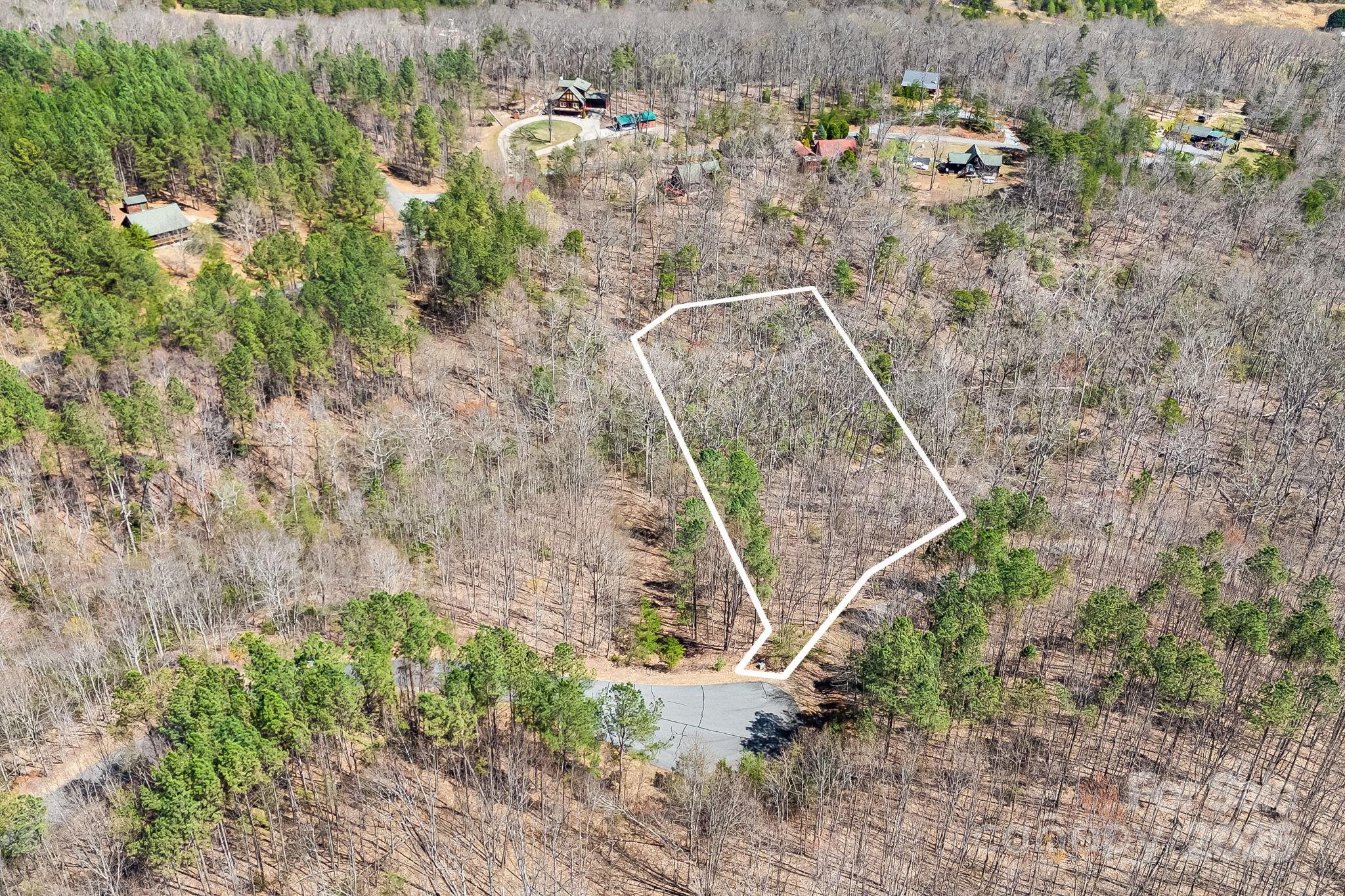 0 Autumn Lane, Unit 268 Bostic, NC 28018 - Photo 3 of 22 an aerial view of a house with a yard and trees