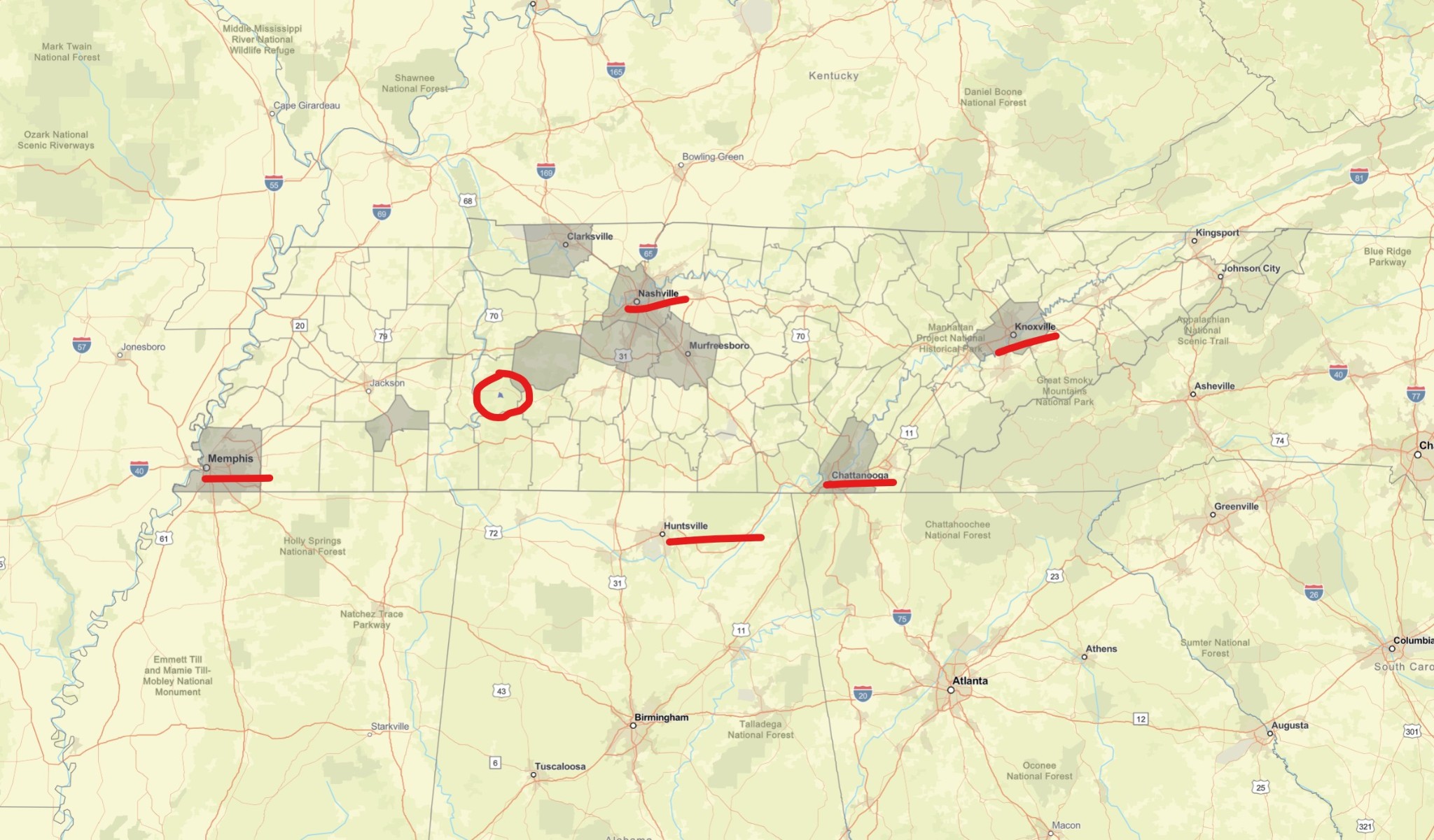 482 Center Ridge Drive Linden, TN 37096 - Photo 16 of 22 a bathroom with a shower