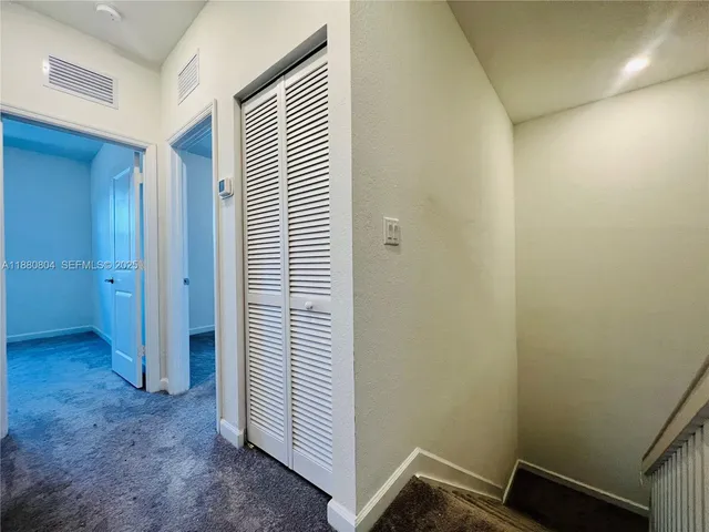 a view of room with utility room