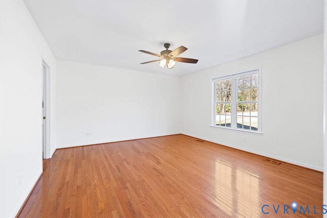 4255 Pierce Road Powhatan, VA 23139 - Photo 16 of 34 Spare room featuring light wood-style flooring and