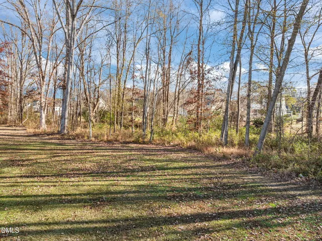 a view of park on side of a building