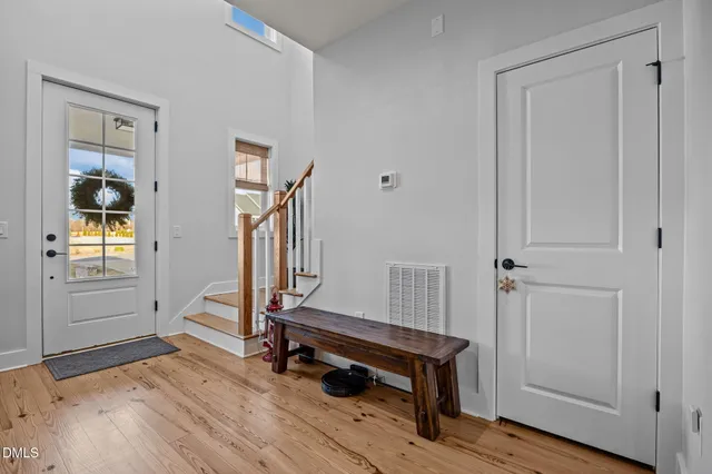 a view of a room with a lounge chair