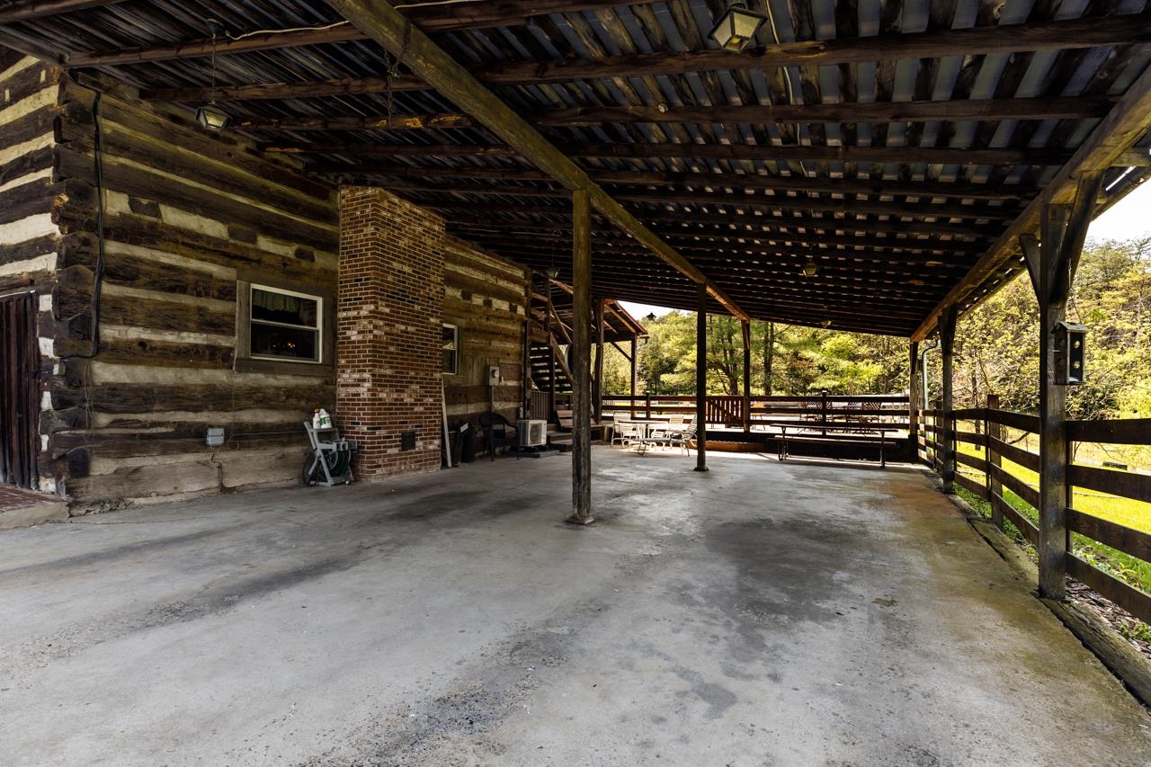916 Union Church Road Churchville, VA 24421 - Photo 43 of 74 a view of an empty room with wooden walls