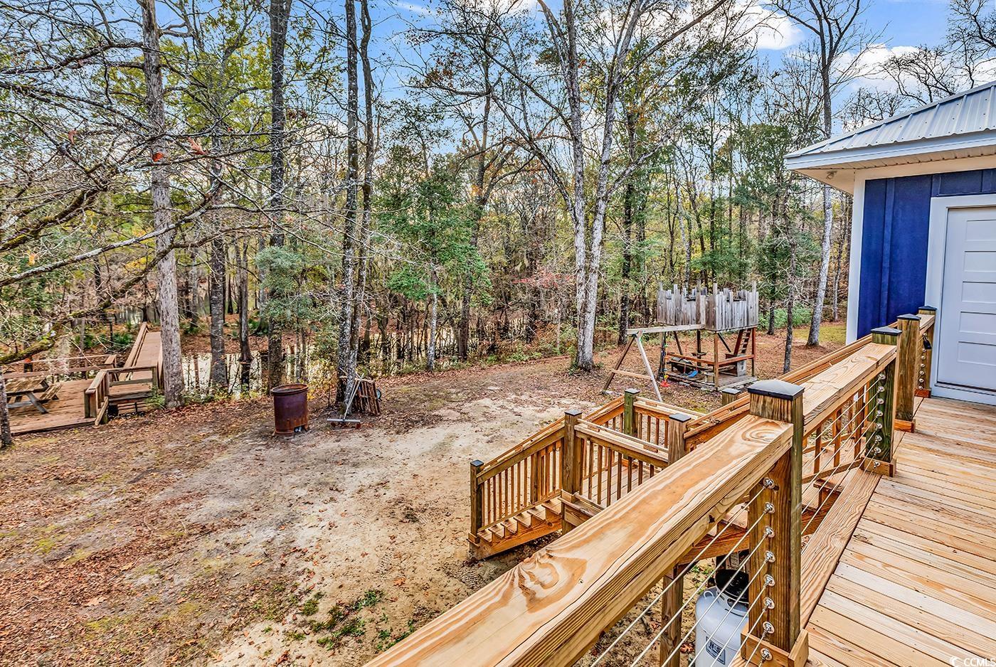 32 Old Place Kingstree, SC 29556 - Photo 18 of 40 View of deck