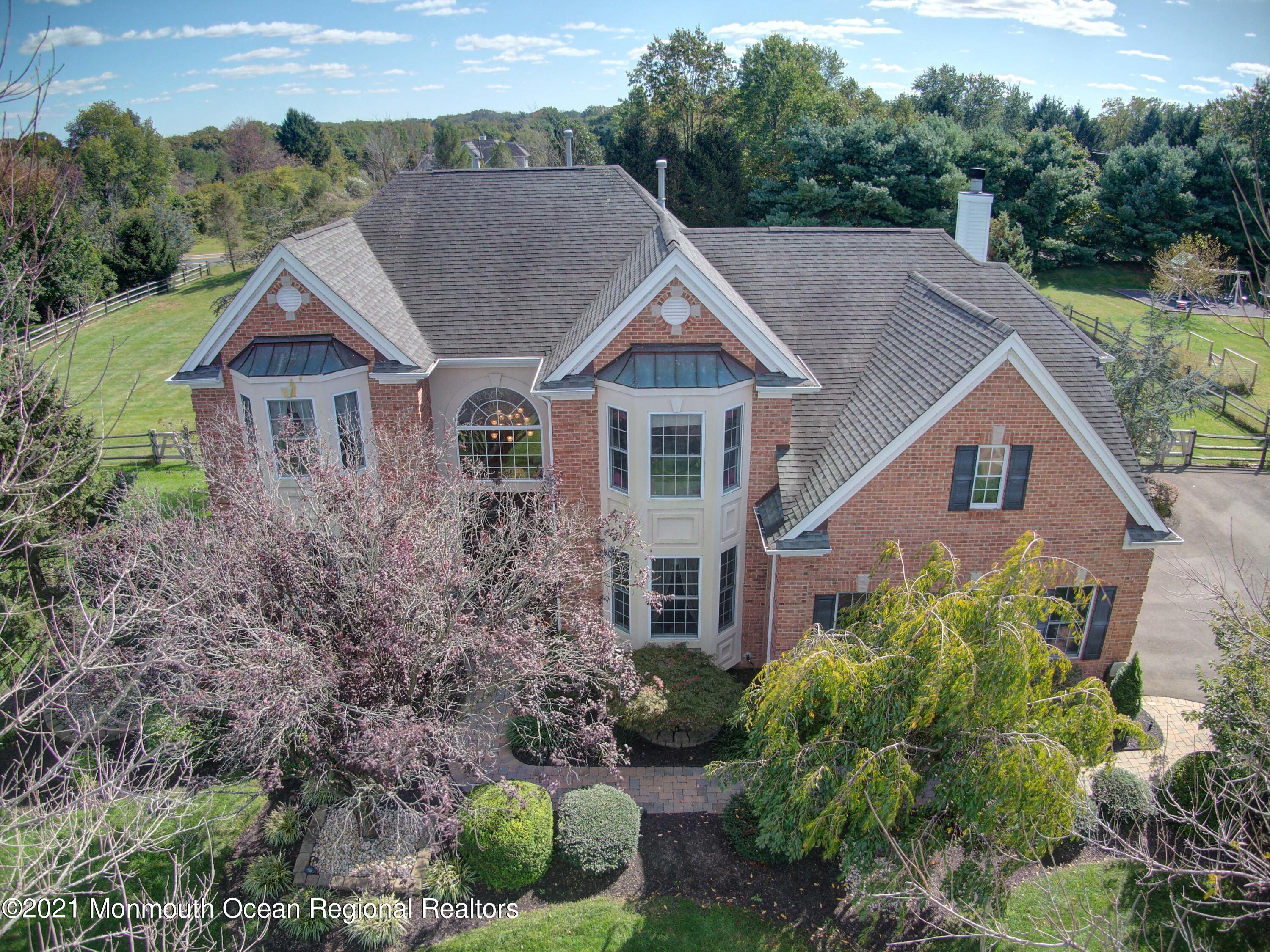 5 Michael Drive Cream Ridge, NJ 08514 - Photo 2 of 69 a aerial view of a house next to a yard