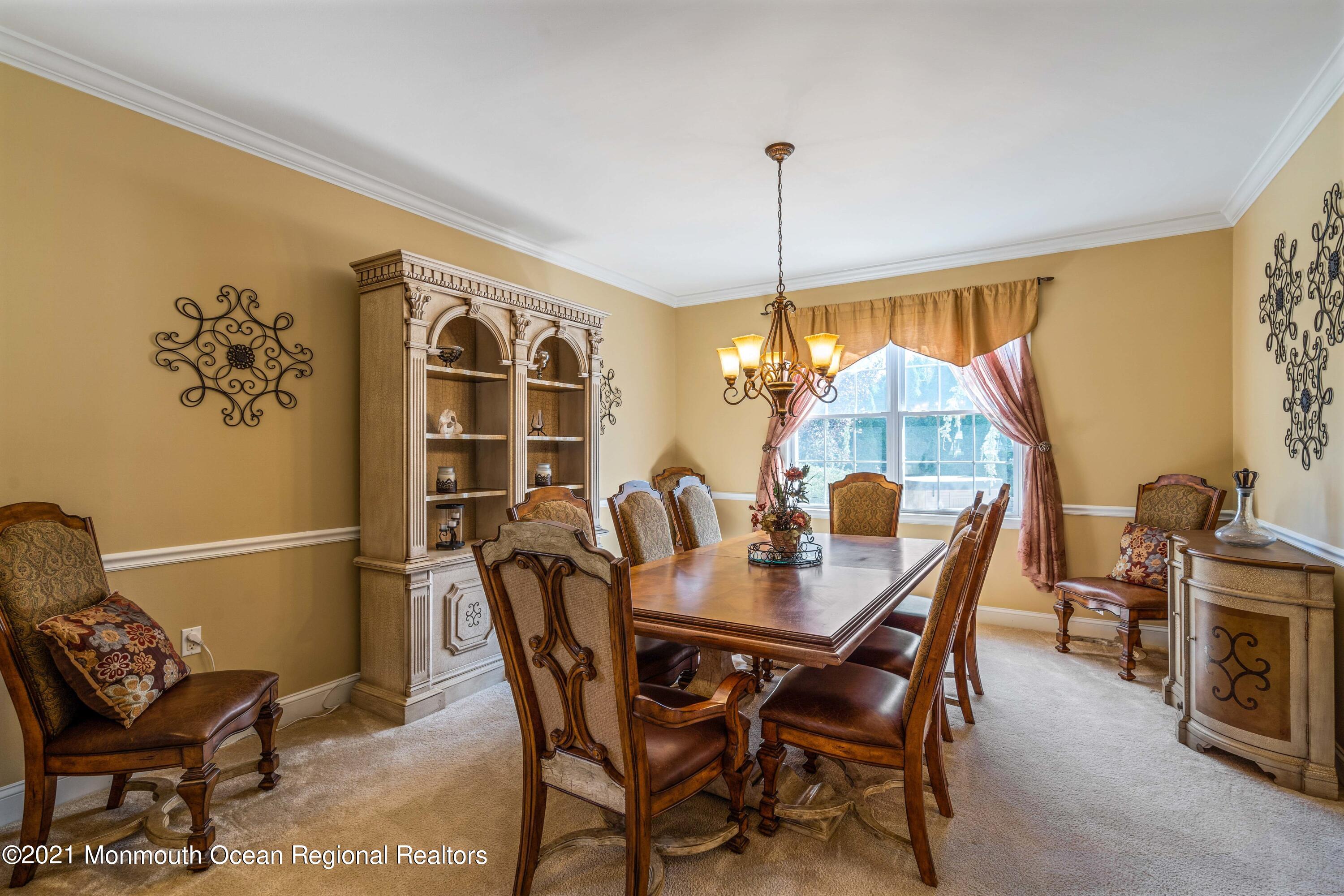 5 Michael Drive Cream Ridge, NJ 08514 - Photo 18 of 69 a dining room with furniture and window