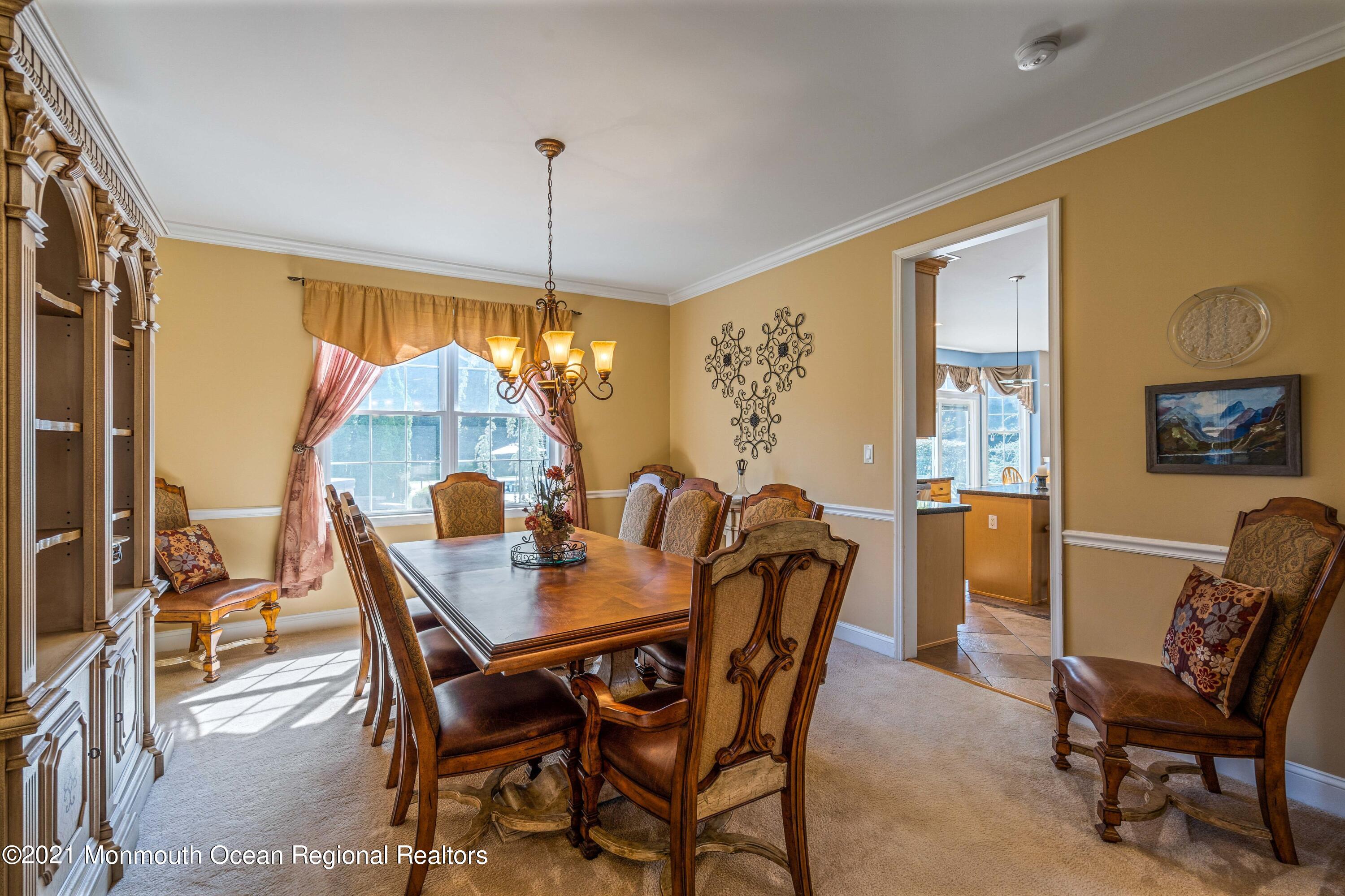 5 Michael Drive Cream Ridge, NJ 08514 - Photo 19 of 69 a view of a dining room with furniture and window