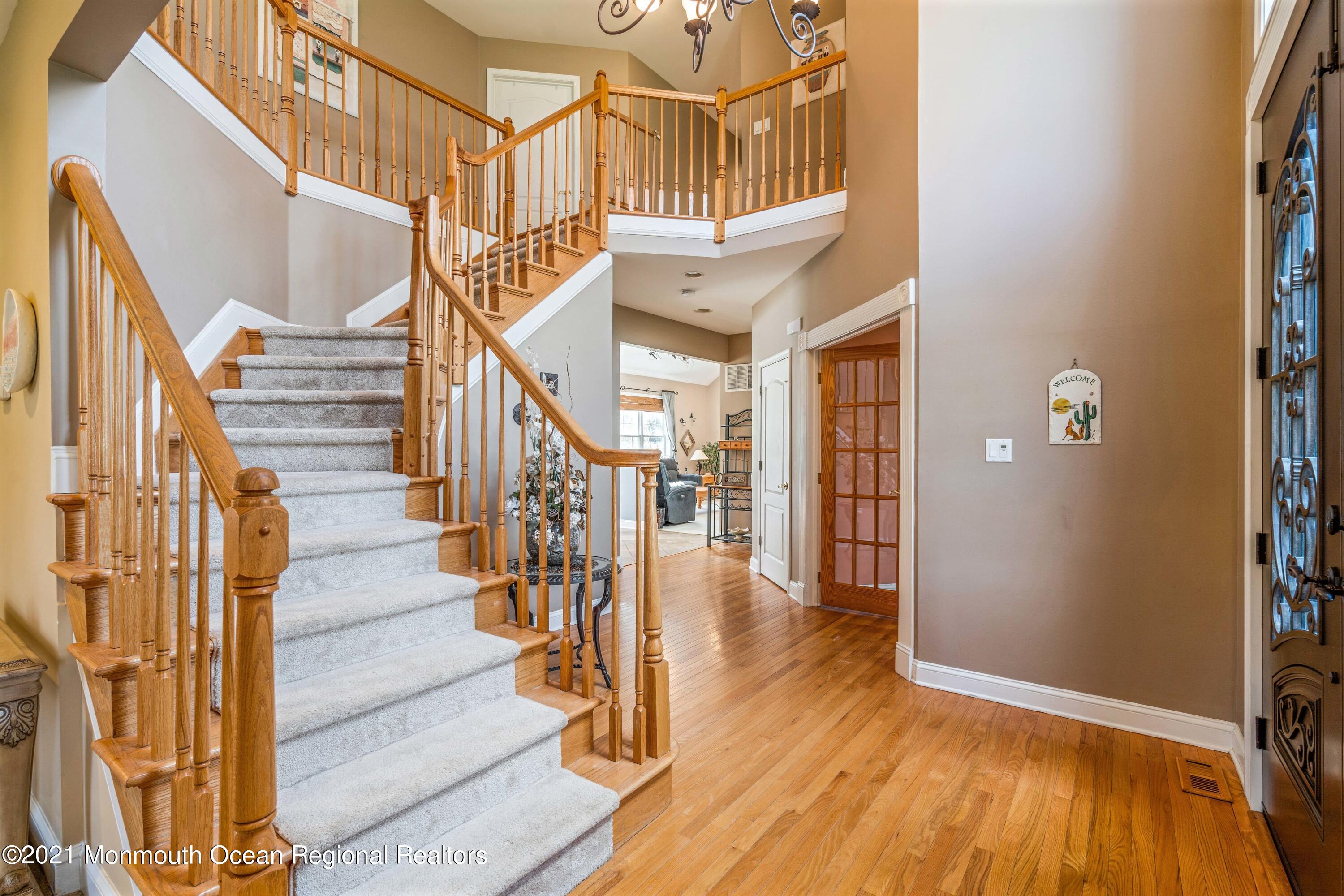 5 Michael Drive Cream Ridge, NJ 08514 - Photo 26 of 69 a view of entryway and hall with wooden floor