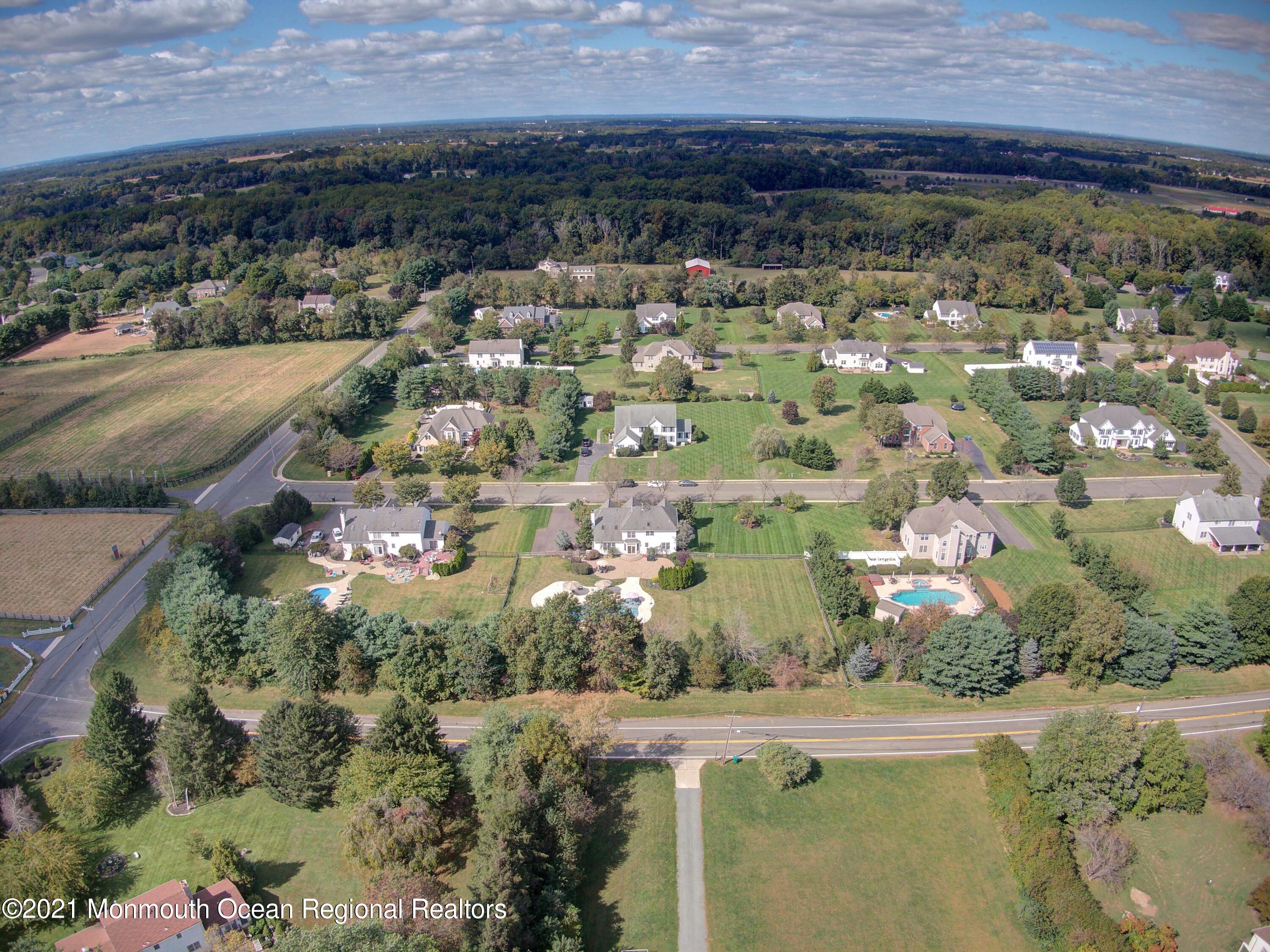 5 Michael Drive Cream Ridge, NJ 08514 - Photo 55 of 69 an aerial view of residential houses with outdoor space
