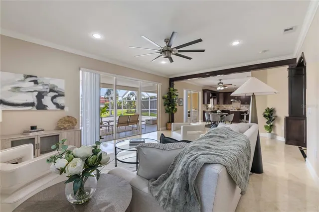 a front view of a house with a empty space