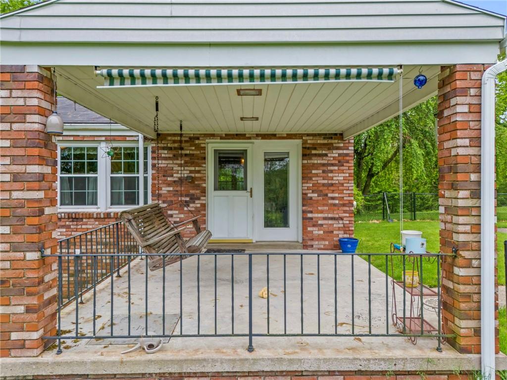 1433 Sugar Run Road Venetia, PA 15367 - Photo 33 of 44 Covered porch