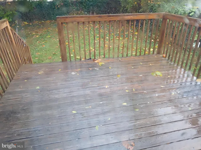 a view of porch with a backyard