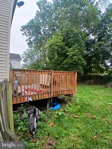 a view of a backyard with a garden