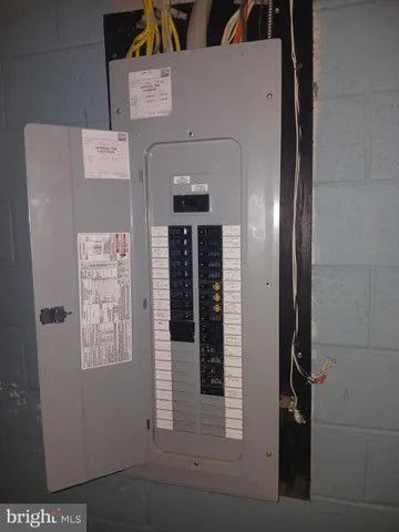 view of hall with wooden floor