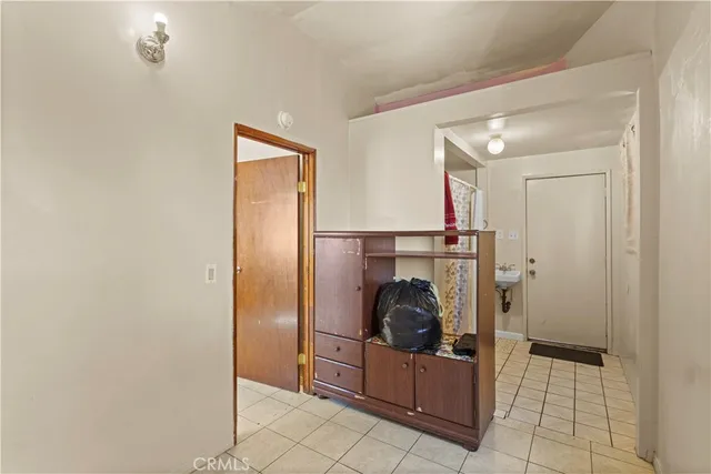 a room with storage and utility