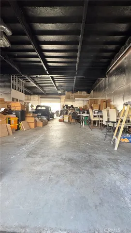 a view of storage and utility room