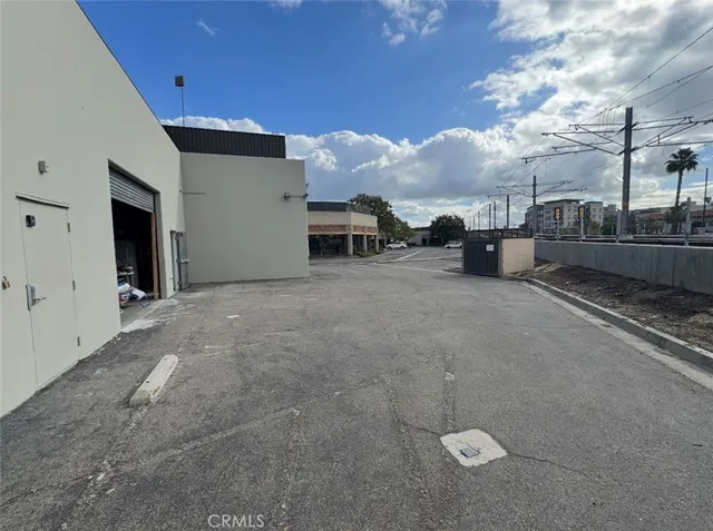 a view of a fireplace and a garage