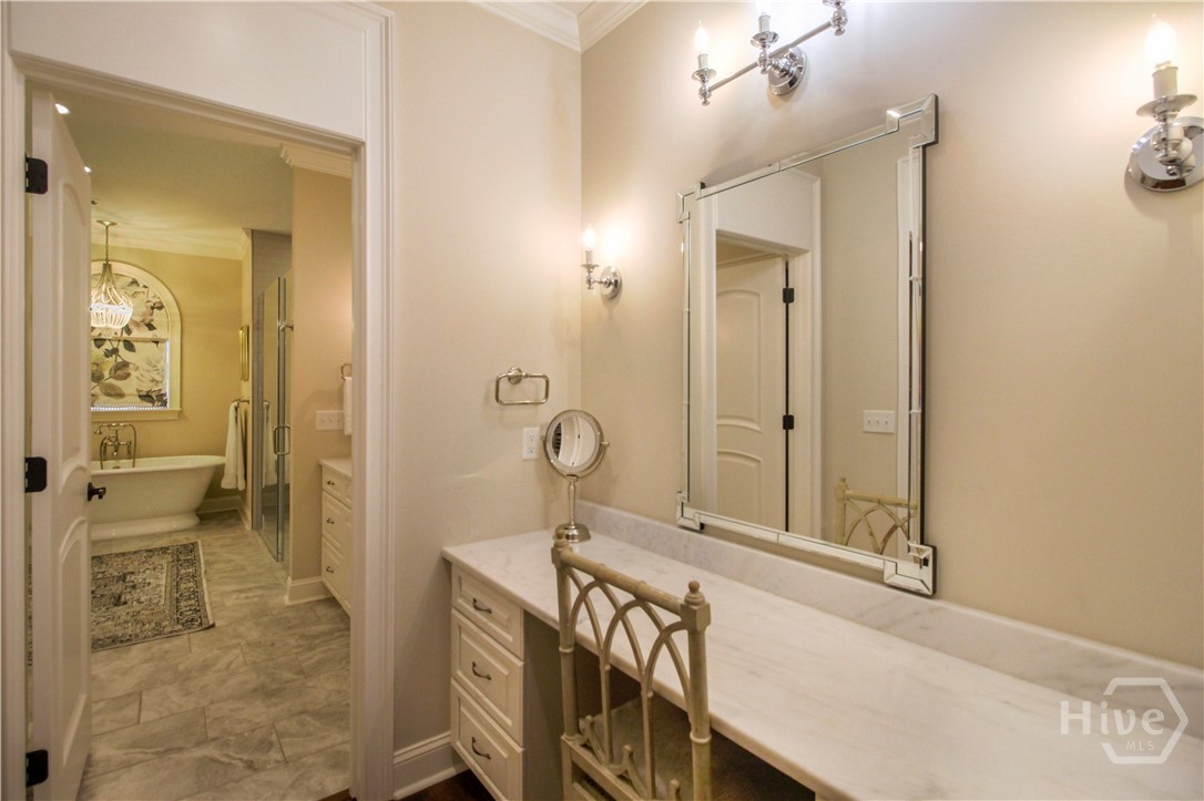 116 Cedar Point Drive Savannah, GA 31405 - Photo 62 of 73 Women's vanity area outside owners suite