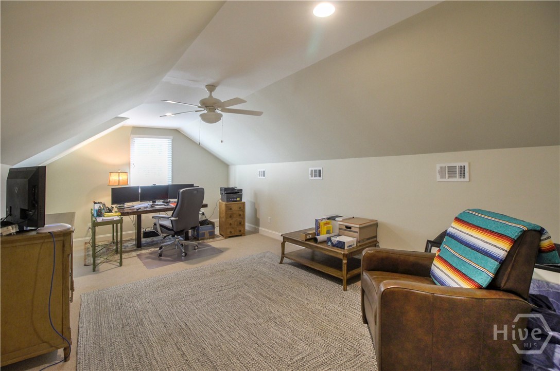 116 Cedar Point Drive Savannah, GA 31405 - Photo 68 of 73 Upstairs bonus room has full bath and access to HUGE walk in attic