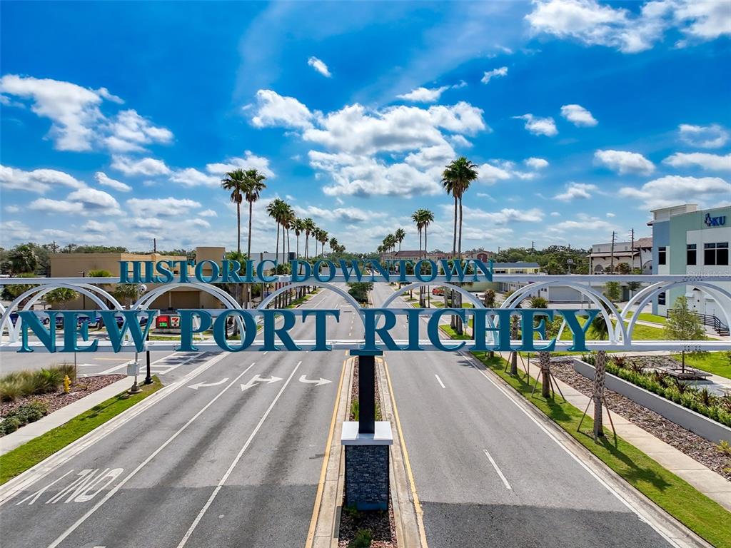 5800 Madison Street New Port Richey, FL 34653 - Photo 35 of 71 a view of a city with lots of palm trees
