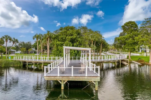 a view of an ocean and beach