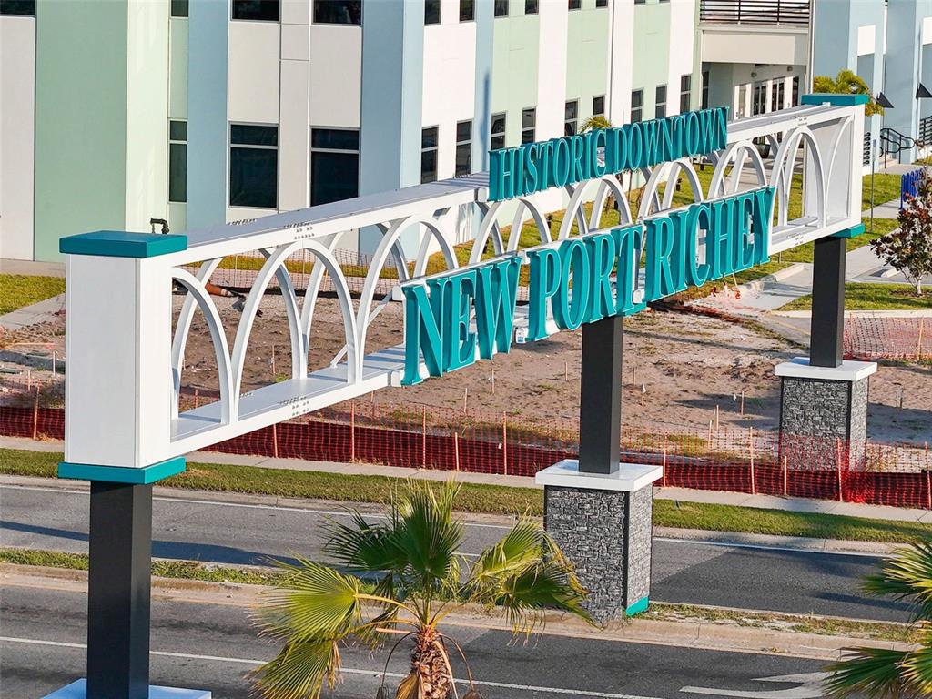 5800 Madison Street New Port Richey, FL 34653 - Photo 70 of 71 a view of a house with wooden stairs