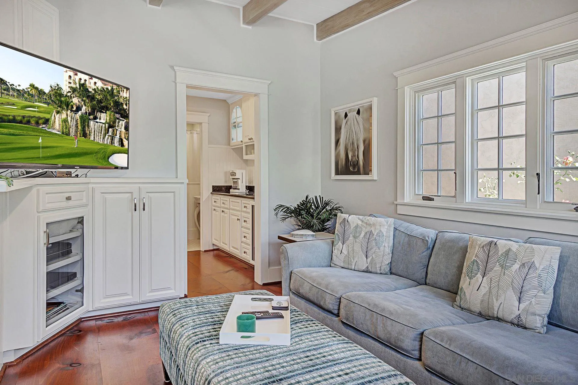 441 A Avenue Coronado, CA 92118 - Photo 12 of 27 a living room with furniture and a large window