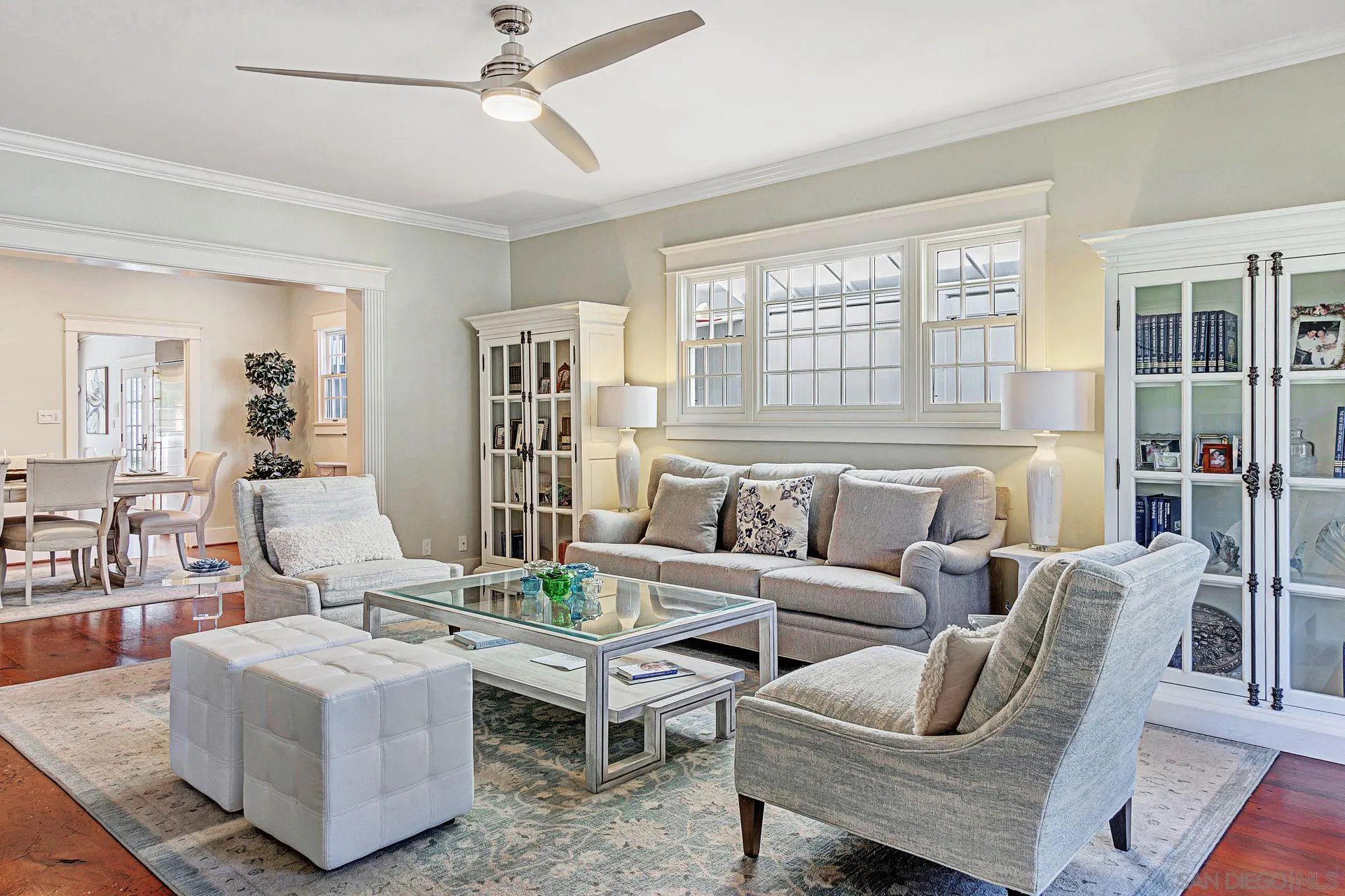 441 A Avenue Coronado, CA 92118 - Photo 8 of 27 a living room with furniture and a large window
