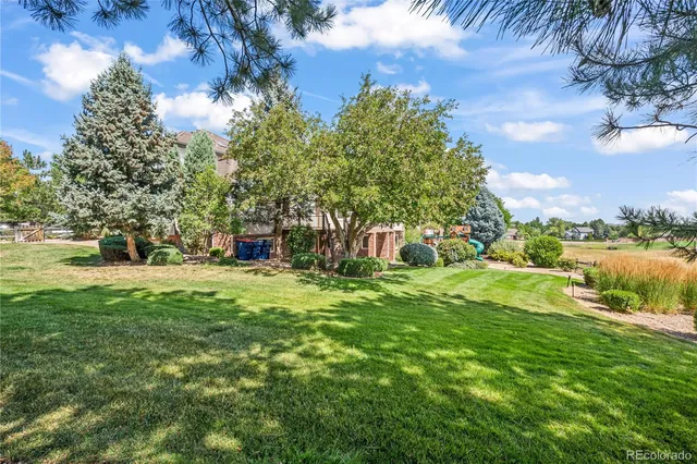 a view of a house with a large window