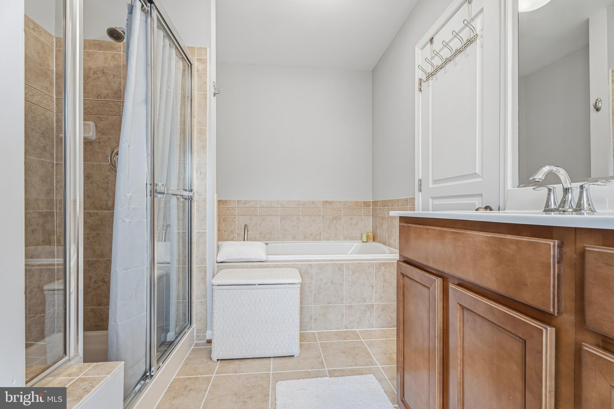 8876 Paddock Lane Baltimore, MD 21234 - Photo 19 of 37 a bathroom with a sink a toilet and shower
