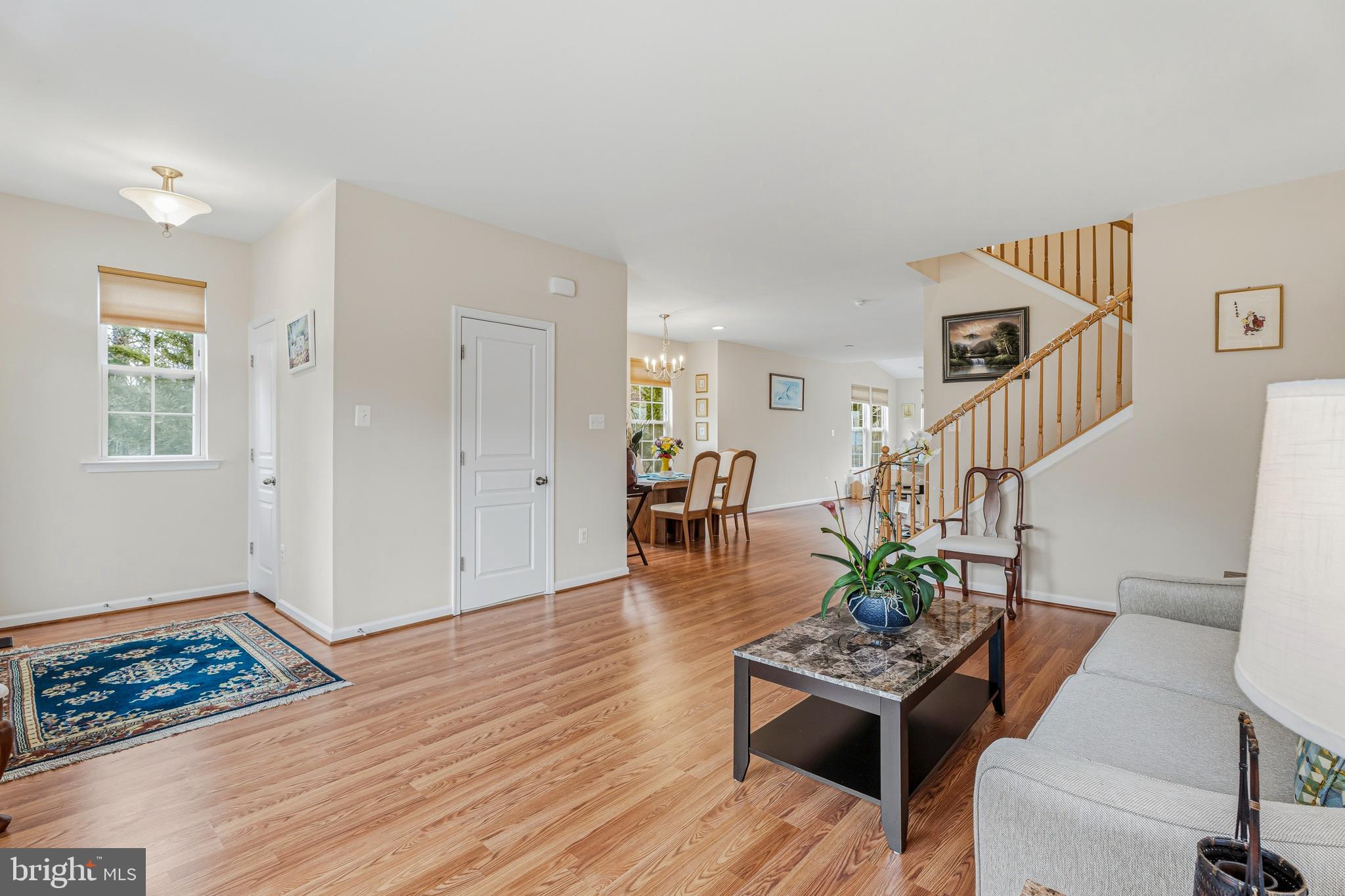 8876 Paddock Lane Baltimore, MD 21234 - Photo 2 of 37 a living room with furniture and wooden floor