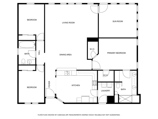 a picture of a floor plan