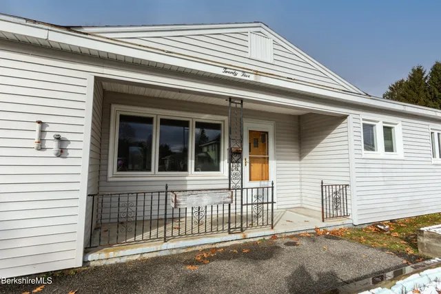 a view of a house with a window