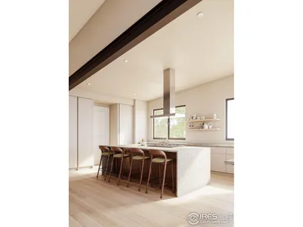 a kitchen with a sink cabinets and window